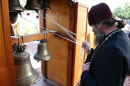 Photo of ringing church bells