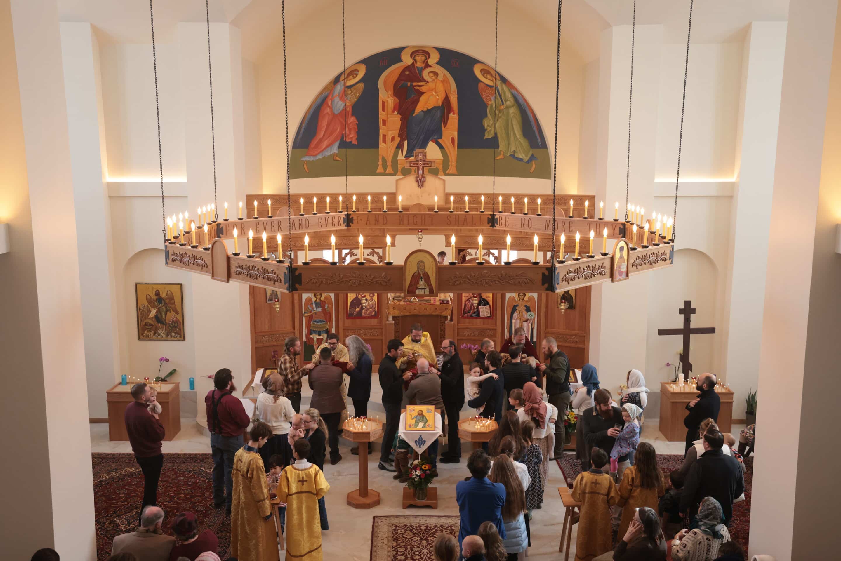 Photos From The First Liturgy At St John s Holy Theophany Orthodox 