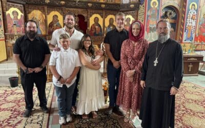 Welcome New Catechumens: Trevor, the Dundas, and the Ponsors