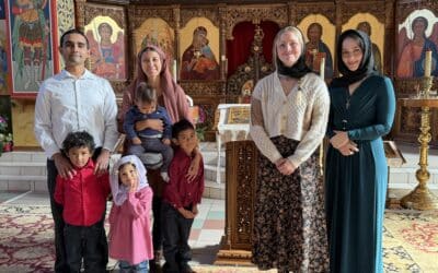Welcome New Catechumens: The Godoys, Caroline, and Kathryn